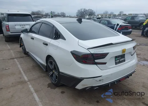 2021 Honda Accord Ex-L from USA, damaged, VIN 1HGCV1F52MA028343